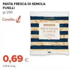 Tigre Consilia pasta fresca di semola fusilli offerta