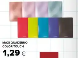 Oasi Maxi quaderno color touch offerta