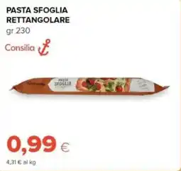 Tigre Consilia pasta sfoglia rettangolare offerta