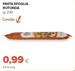 Tigre Consilia pasta sfoglia rotonda offerta