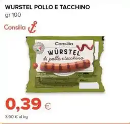 Tigre Consilia wurstel pollo e tacchino offerta