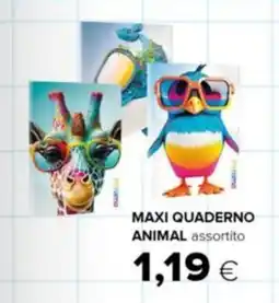 Oasi Maxi quaderno animal offerta