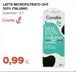 Tigre Consilia latte microfiltrato uht 100% italiano offerta