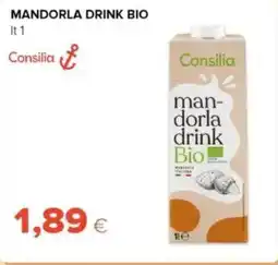 Tigre Consilia mandorla drink bio offerta