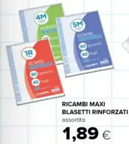 Oasi Ricambi maxi blasetti rinforzati offerta