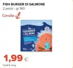 Tigre Consilia fish burger di salmone offerta