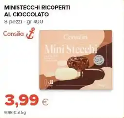 Tigre Consilia ministecchi ricoperti al cioccolato offerta