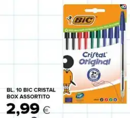 Oasi Bl. 10 BIC cristal box assortito offerta