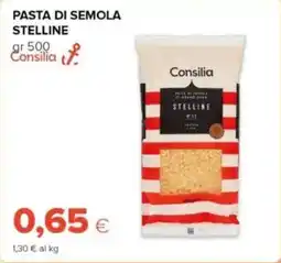 Tigre Consilia pasta di semola stelline offerta