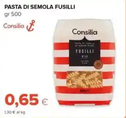 Tigre Consilia pasta di semola fusilli offerta