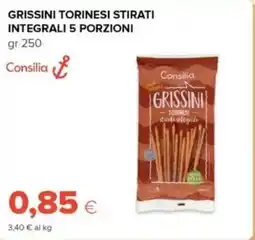 Tigre Consilia grissini torinesi stirati integrali 5 porzioni offerta