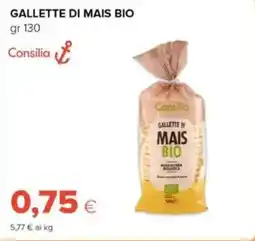 Tigre Consilia gallette di mais bio offerta