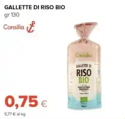 Tigre Consilia gallette di riso bio offerta