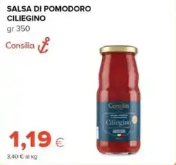 Tigre Consilia salsa di pomodoro ciliegino offerta