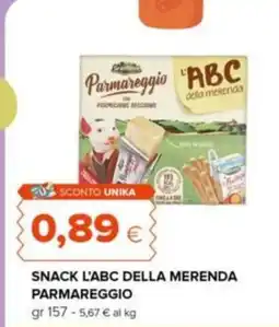 Oasi Snack l'abc della merenda PARMAREGGIO offerta