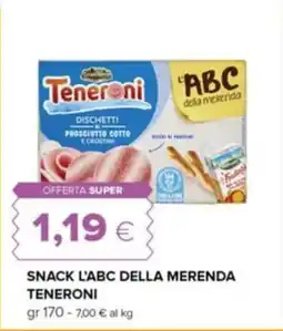 Oasi Snack l'abc della merenda TENERONI offerta