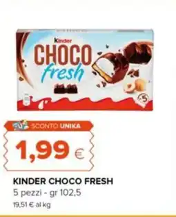 Oasi KINDER Choco fresh offerta