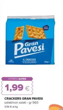 Oasi Crackers GRAN PAVESI offerta