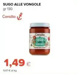 Tigre Consilia sugo alle vongole offerta