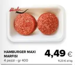 Oasi Hamburger maxi MARFISI offerta