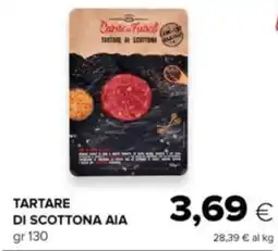 Oasi Tartare di scottona AIA offerta