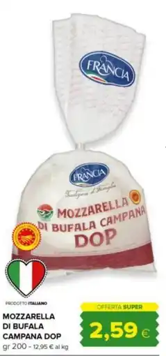 Oasi Mozzarella di bufala campana dop FRANCIA offerta