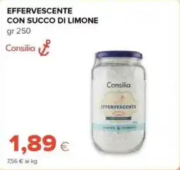 Tigre Consilia effervescente con succo di limone offerta