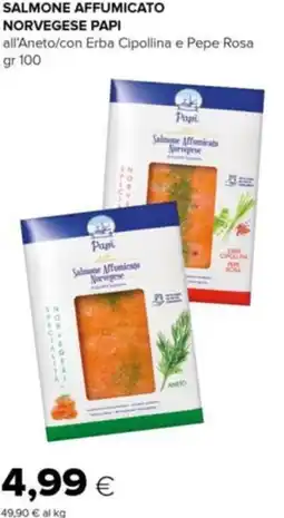 Oasi Salmone affumicato norvegese PAPI offerta