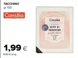Oasi Tacchino CONSILIA offerta