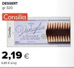 Oasi CONSILIA Dessert vaniglia & sfoglie cacao magro offerta