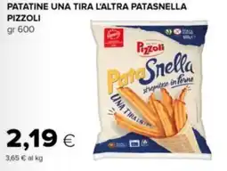 Oasi Patatine una tira l'altra patasnella PIZZOLI offerta