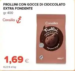 Tigre Consilia frollini con gocce di cioccolato extra fondente offerta