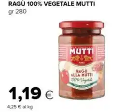 Oasi Ragu 100% vegetale MUTTI offerta