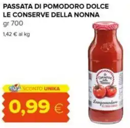 Oasi Passata di pomodoro dolce LE CONSERVE DELLA NONNA offerta