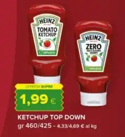 Oasi Ketchup top down HEINZ offerta