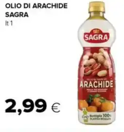 Oasi Olio di arachide SAGRA offerta