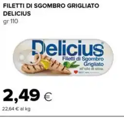 Oasi Filetti di sgombro grigliato DELICIUS offerta