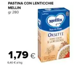 Oasi Pastina con lenticchie MELLIN offerta