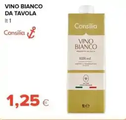 Tigre Consilia vino bianco da tavola offerta