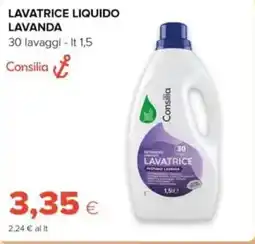 Tigre Consilia lavatrice liquido lavanda offerta