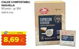 Oasi Cialde compostabili SAQUELLA offerta
