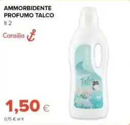 Tigre Consilia ammorbidente profumo talco offerta