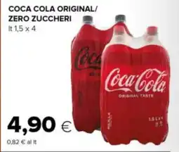 Oasi COCA COLA original/ zero zuccheri offerta