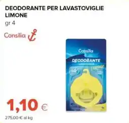 Tigre Consilia deodorante per lavastoviglie limone offerta