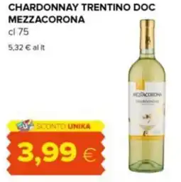 Oasi Chardonnay trentino doc MEZZACORONA offerta
