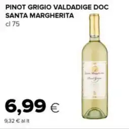 Oasi Pinot grigio valdadige doc SANTA MARGHERITA offerta