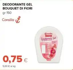 Tigre Consilia deodorante gel bouquet di fiori offerta