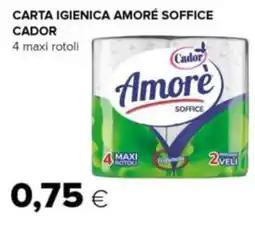 Oasi Carta igienica amoré soffice CADOR offerta
