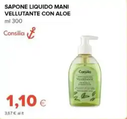 Tigre Consilia sapone liquido mani vellutante con aloe offerta