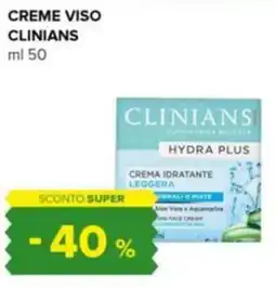 Oasi Creme viso CLINIANS offerta